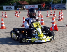 1. Endlauf der ADAC Mittelrhein Kart-Slalom-Meisterschaft AC Mayen Kart-Slalom Fahrer zeigen solide Leistungen